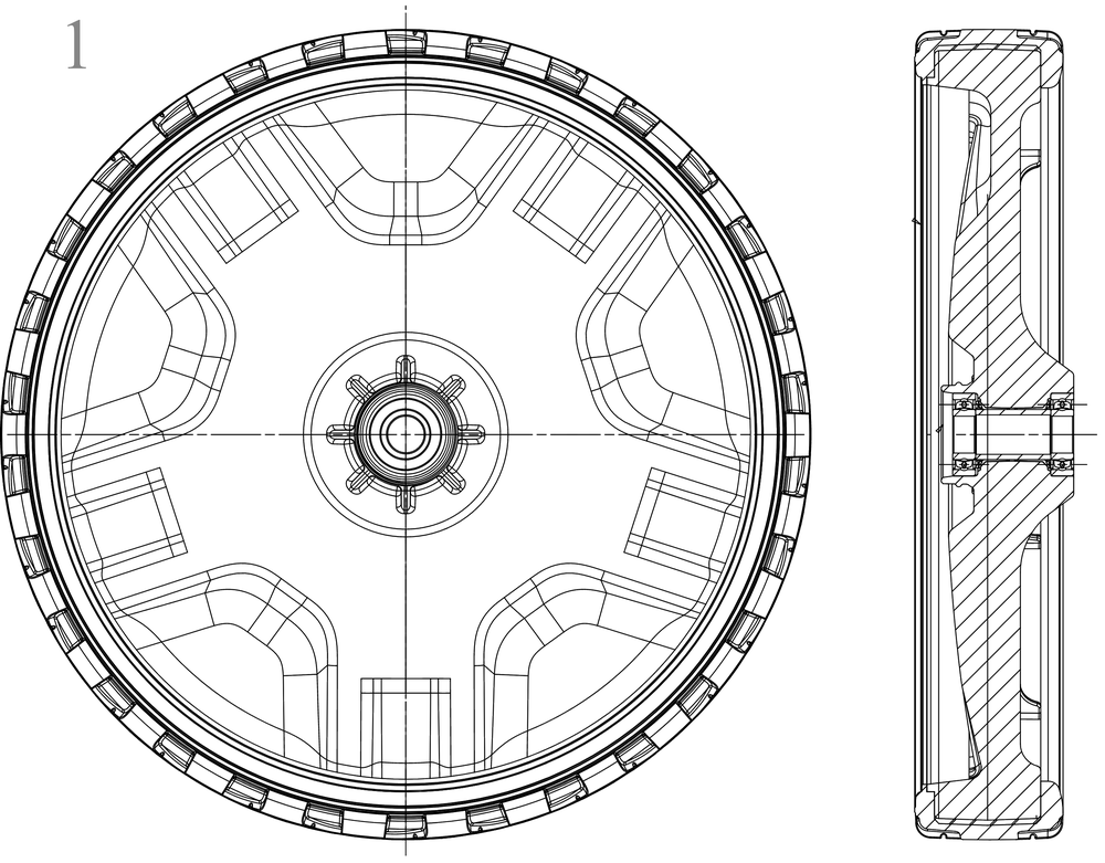 Wheels (11x2) 2 Diagram and Parts List for SC300B (12AVB2R3710)(2023) Cub Cadet Lawn Mower